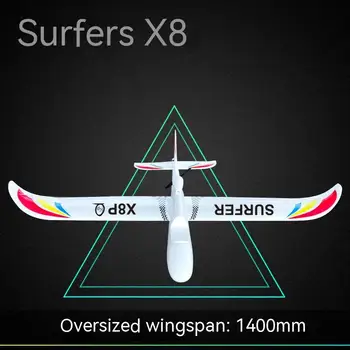 Liela Izmēra Surfer X8 Aviācijas Modelis Sadursmes Un Kritiena Novēršanai Planieris Iesācējs Fiksētu Spārnu Bezpilota Lidaparātu Fpv