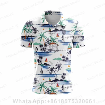 Golfa Valkāt Vīriešu Vasaras Futbola, Beisbola Golfa laukums Sporta Ātri Sausas Polo Krekls Classic Drukāt Modes Streetwear Apģērbu Krekls