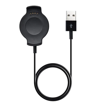 USB Uzlādes Kabelis Piemērots Huawei Skatīties 2 / Watch 2 Pro Smart Skatīties Lādētāja Pamatnes Magnētisko Lādēšanas Vadu (melns)