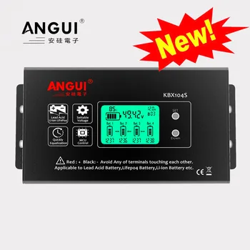 ANGUI KBX104S 48V Sprieguma Kontrolieris Akumulatora Ekvalaizers Bateriju Monitora Līdzsvarotāja Svina Skābes Li-ion Sērija 24 36 48 60 96 V