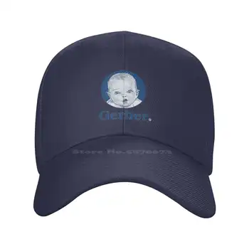 Gerber Life Apdrošināšanas logo Modes kvalitātes Džinsa cepurīte Adīta cepure Beisbola cepure