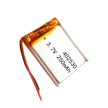 3.7 V 280Mah 402530 Li-Polymer Akumulators Li Jst-Ph 2Pin 2.0 KAMERAS SMART SKATĪTIES GPS PORTATĪVIE DVD POWER BANK MP4 MP3 UZLĀDES JAUDA