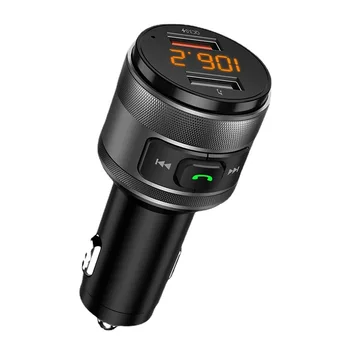 Ātra Uzlāde USB Flash Drive Mūzikas Spriegums Atklāšanas Auto MP3 Atskaņotājs, Bluetooth, FM Raidītājs
