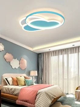 Bērnu istabas lampas Ziemeļvalstu guļamistaba griestu lampa ins meitene online slavenību mākonis lampas