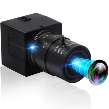 ELP 16MP Manuāli Tālummaiņa 2.8-12mm Varifocal Objektīvs USB Kameras IMX298 Sensors Plug & Play UHD Webcam, Windows, Linux, Android, Mac