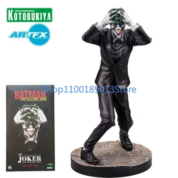 Sastāvs 100% Oriģināls Kotobukiya Joker ARTFX Batman: Killing Joke Sliktākais Dienu 30cm Kolekcionējamus Rīcības Attēls, Anime Modelis Rotaļlietas