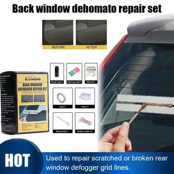 Auto Aizmugures Window Defogger Repair Kit Diy Ātru Remontu Sildītājs Līnijām, Tīkla Piederumi Augstas kvalitātes Saskrāpēts Aprūpes Defroster Br R4t9