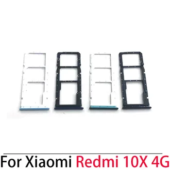 50GAB Par Xiaomi Redmi 10X 4G SIM Kartes ligzda Turētāja Slotu Adapteri, Rezerves Daļas, Remonts
