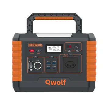 Qwolf āra portatīvais mobilais barošanas MP1000 270000 mA portatīvā elektrostacija litija akumulatoru backup
