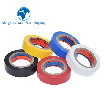 TZT Krāsu elektriskās lentes PVC nodilumizturīga antipirēnu svinu, elektriskās izolācijas lentes ūdensizturīgu krāsu lentes