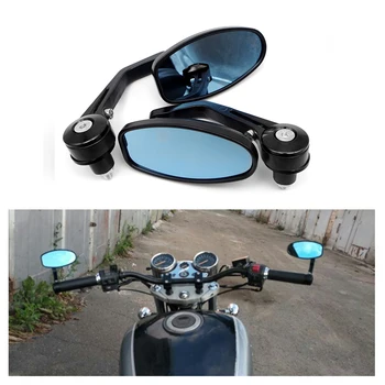 Universālā Piederumi CNC Motociklu Atpakaļskata Sānu Spoguļi, Stūres Gala Spoguļi Yamaha Yz85 Yzf250 Yzf450 Yzf R1 Yzf R125