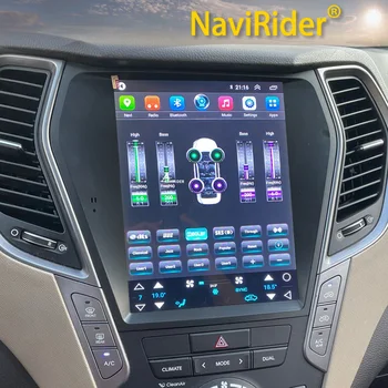 256 GB 2din Ekrāna DSP Auto Radio Hyundai Santa Fe IX45 Android 2012-2017 Multimediju Atskaņotājs, Navigācija GPS Carplay Galvas Vienības