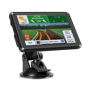 5 Collu Auto GPS Navigācijas HD Touch Screen Sat Nav 256MB+8G Portatīvo Navigator Mini USB TF ES AU Ziemeļamerikā Kartes Ātruma Signāls