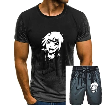 Juuzou Suzuya T-krekls Japāņu Anime Tokyo Vampīrs Vīriešu T Krekls Vīriešu Kokvilnas O-veida kakla T Hip Hop Tees Streetwear Harajuku