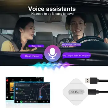 Auto Bezvadu Adapteri Saderīga Android Vadu kontroli, Lai Bezvadu Auto Ārējā Moduļa Multimediju Atskaņotājs