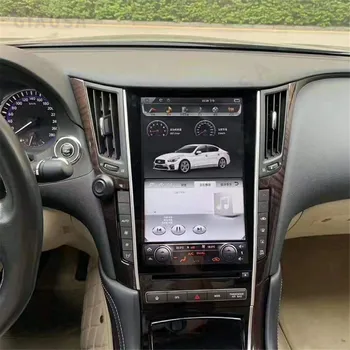 8+128G Android 12 Infiniti Q50 Q50L QX50L 2014. - 2020. gada Auto Radio Tesla Ekrāna Stereo Multimedia Player Carplay Auto