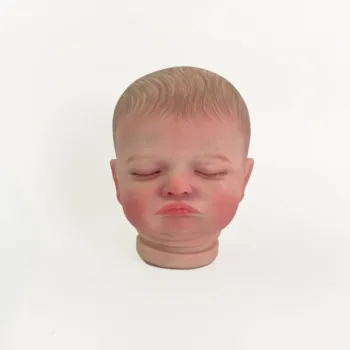 NPK 19inch Jaundzimušo Bērnu Atdzimis Lelle Komplekts Baby Rozālija Spilgti Soft Touch Jau Krāsotas Nepabeigtu Lelle Daļas