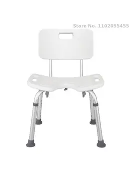 Vecāka gadagājuma vannas krēsls dušas krēsls invalīdiem vannas krēsls grūtniece dušas krēsls alumīnija sakausējuma ar neslīdošu vannas istaba vannas izkārnījumos