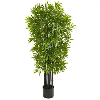 Mākslīgais bambusa Koks ar Melnu Koferi UV Izturīgs (Iekštelpās/Āra)