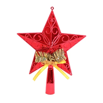 Ziemassvētku Eglīte Cilindrs Zvaigžņu Spīdīgas Dekoratīvās Zvaigzne Forma Ziemassvētku Eglīte Cilindrs par Xmas Party Svētku Dekori