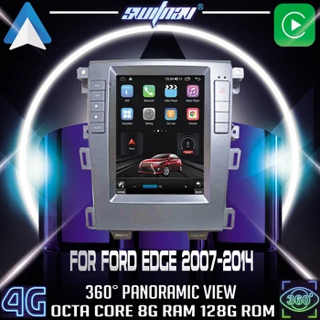 SWITNAV Android AUTO DVD Atskaņotājs FORD EDGE 2007-2014 auto audio gps Auto ekrānu Monitoru, multimediju